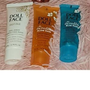 🍇🍇🍇3 doll face + gift. 🍇🍇